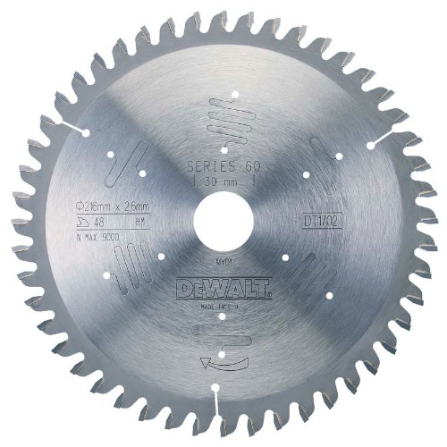 Sirkelsagblad DEWALT SERIE 60 Plast
