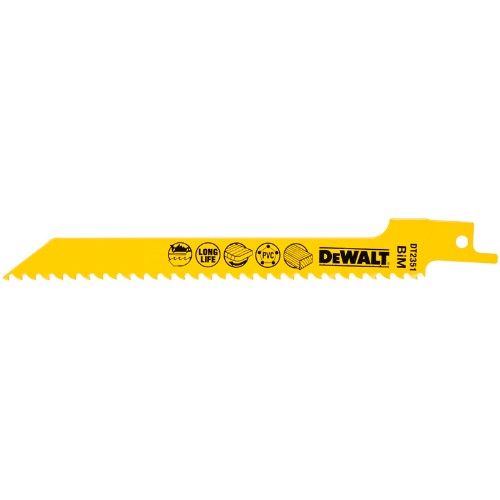 Bajonettsagblad DEWALT Tre