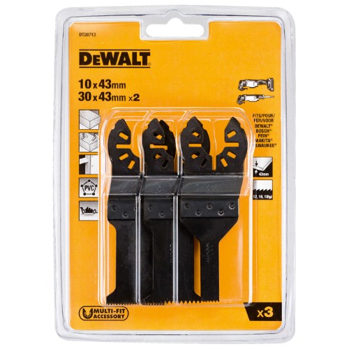 Sagblad-sett DEWALT 3 deler