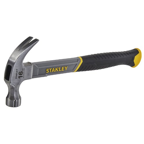 Snekkerhammer STANLEY Glassfiber bøyd klo