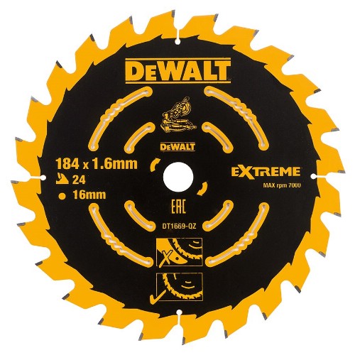Sirkelsagblad DEWALT batterimaskin