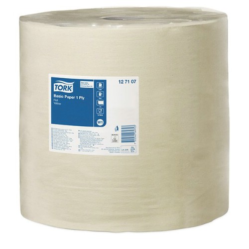 Tørkepapir TORK Basic Gul W1