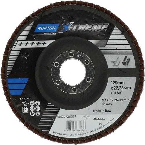Lamellrondell NORTON<br />X-Treme R860 vinklet Lamellrondell NORTON<br />X-Treme R860 vinklet