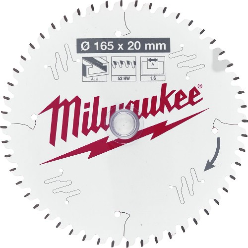 Sirkelsagblad MILWAUKEE Alu Thin Kerf