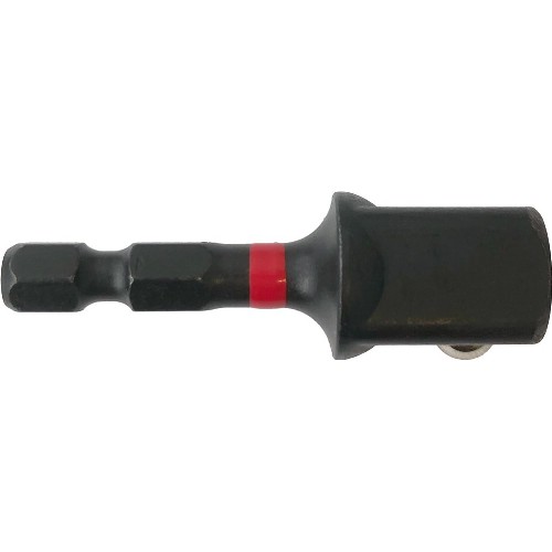 Pipeadapter 1/4" for krafthylse  med magnet