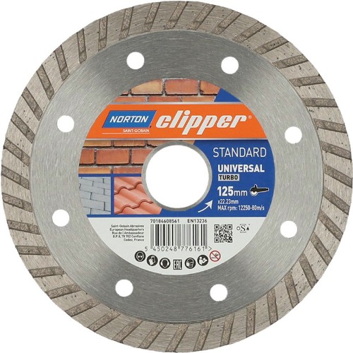 Diamantkappeskive NORTON Clipper Standard Universal Turbo