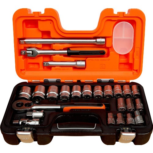 Pipenøkkelsett 1/2" mm 24 deler BAHCO S240
