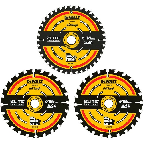 Sirkelsagbladpakke DEWALT Elite serie
