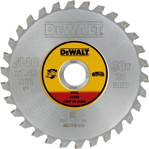 Sirkelsagblad DEWALT Metall